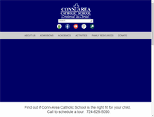 Tablet Screenshot of connareacatholic.org